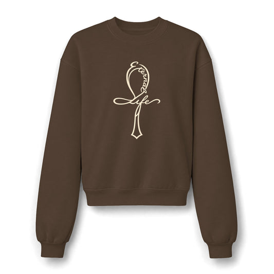 Women's Ankh Fleece Crewneck Sweatshirt