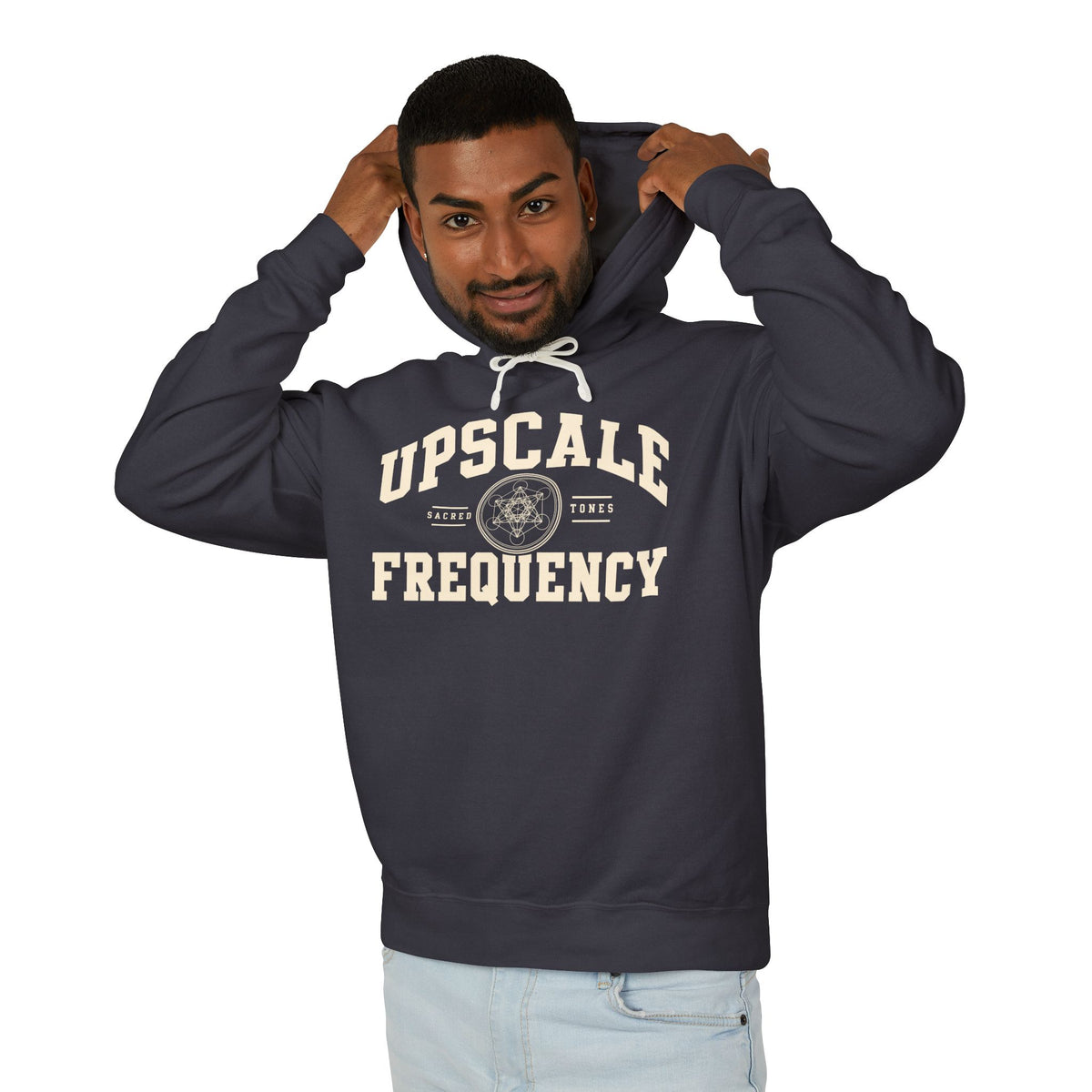 Upscale Frequency Graphic Hoodie