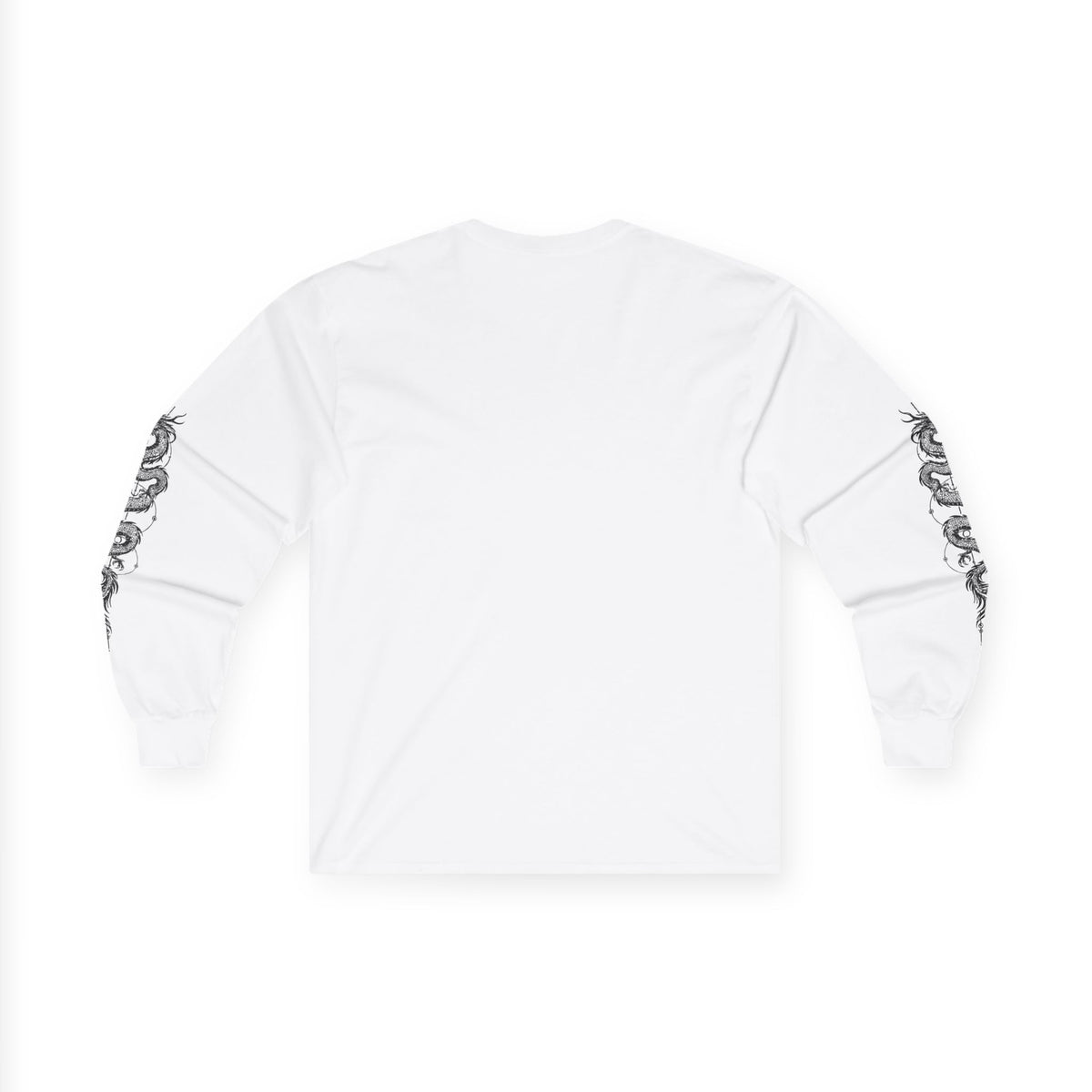 Unisex Dragon Skeleton Long Sleeve Tee