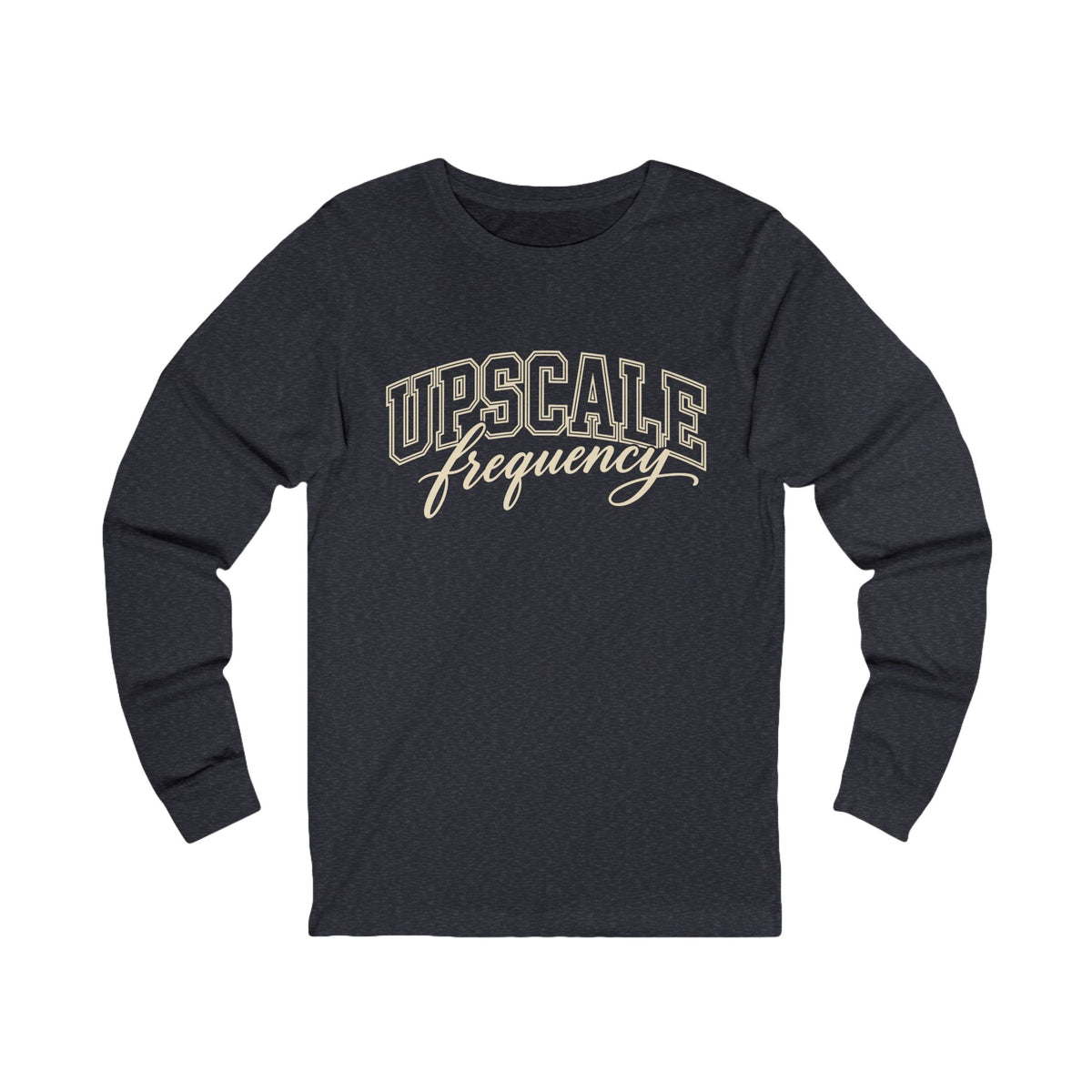 Upscale Frequency Graphic Long Sleeve Tee