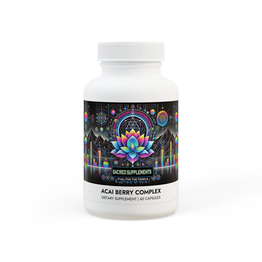 Sacred Acai Berry Complex Supplement (60 Capsules)