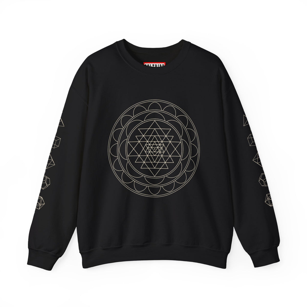 Sacred Geometry Sri Yantra Crewneck Sweatshirt