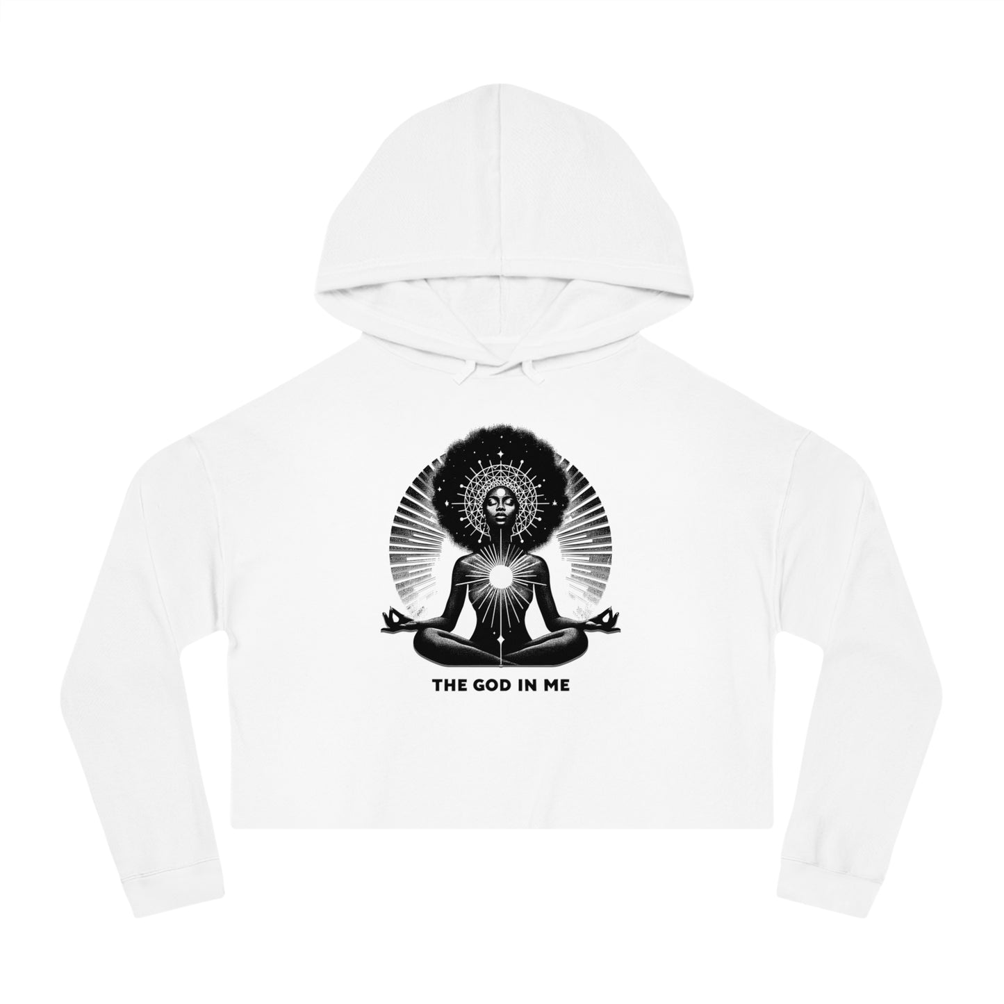 Cropped Hoodie - GOD IN ME