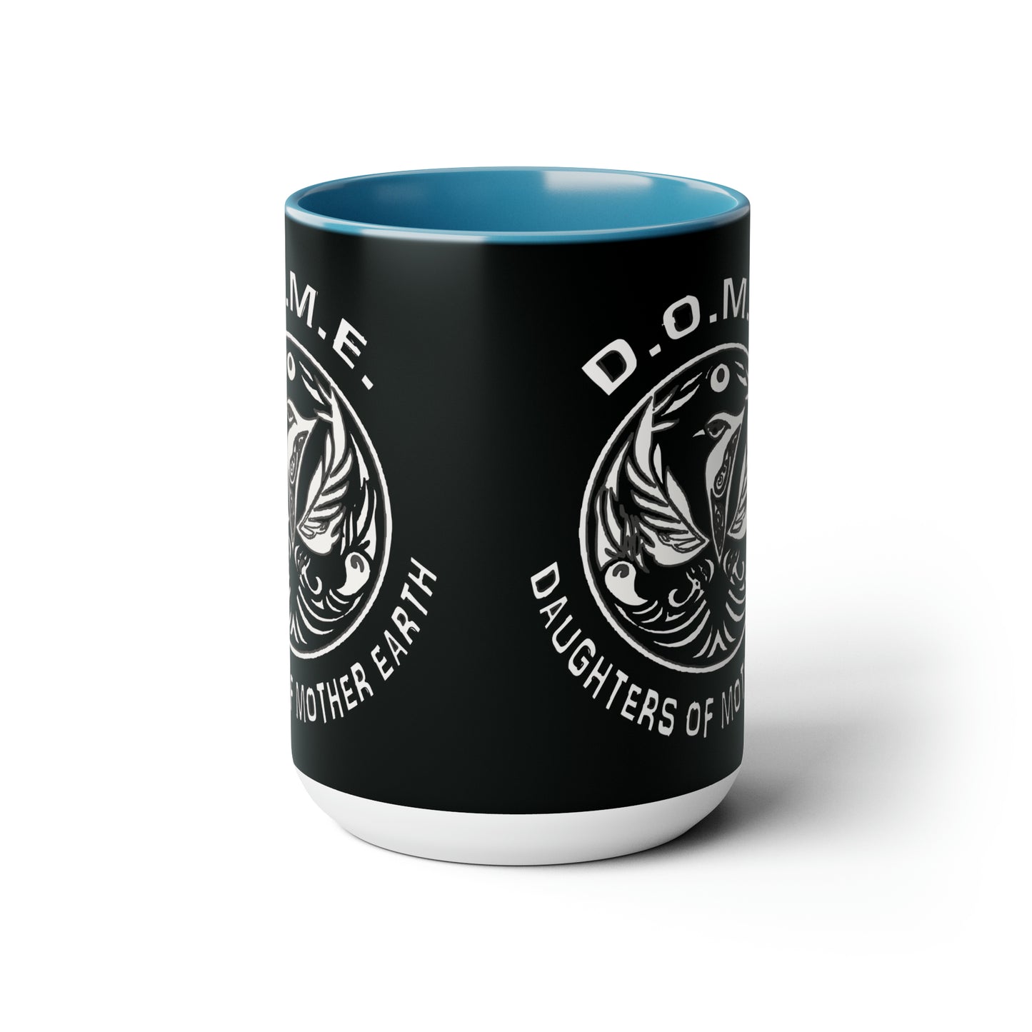 D.O.M.E Two-Tone Coffee Mugs, 15oz