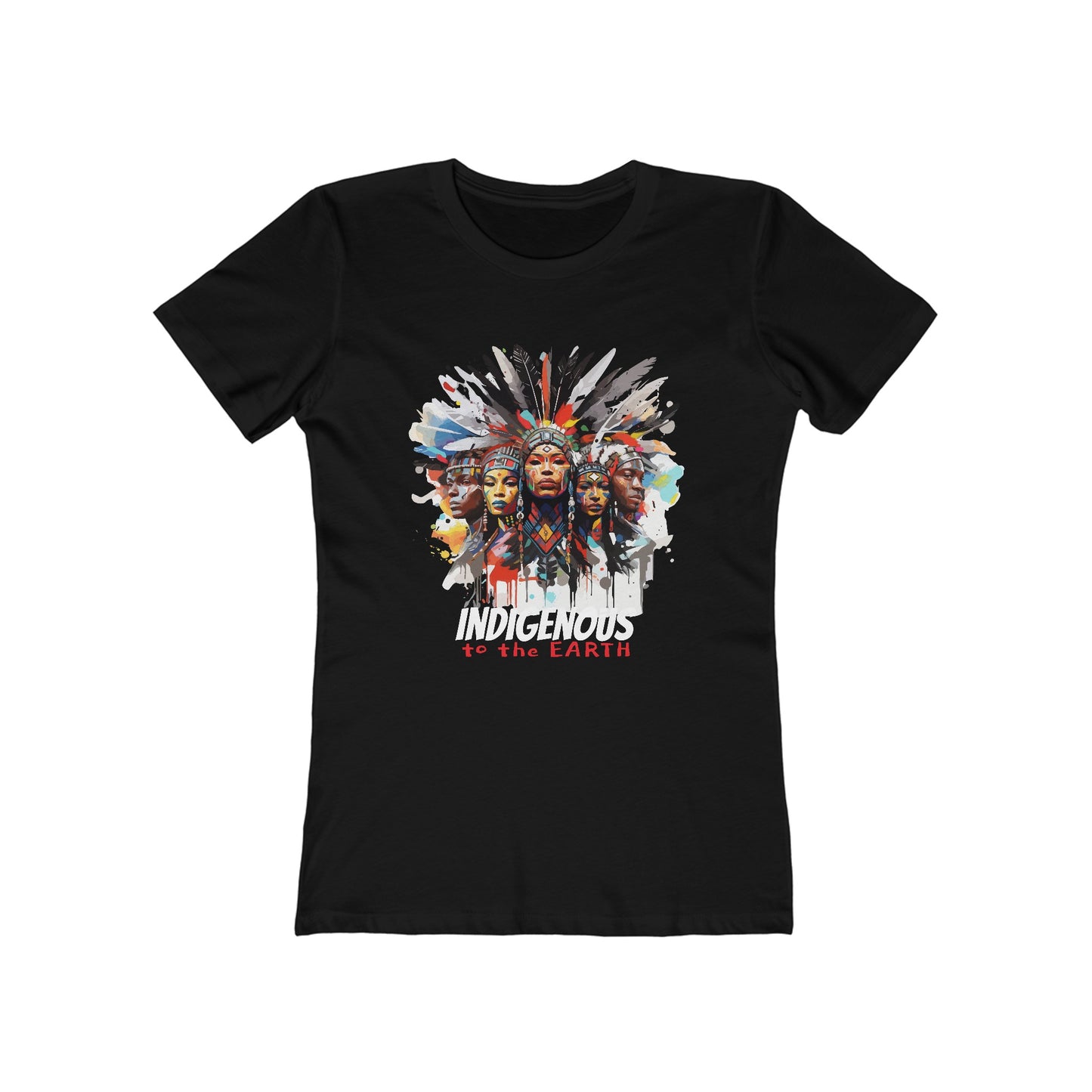 Indigenous to the earth (BELLE T-SHIRT, GIRLS, WOMEN)