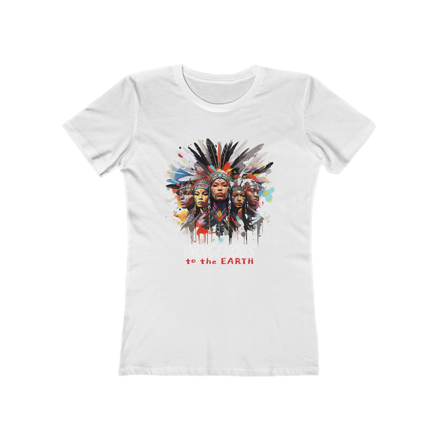 Indigenous to the earth (BELLE T-SHIRT, GIRLS, WOMEN)