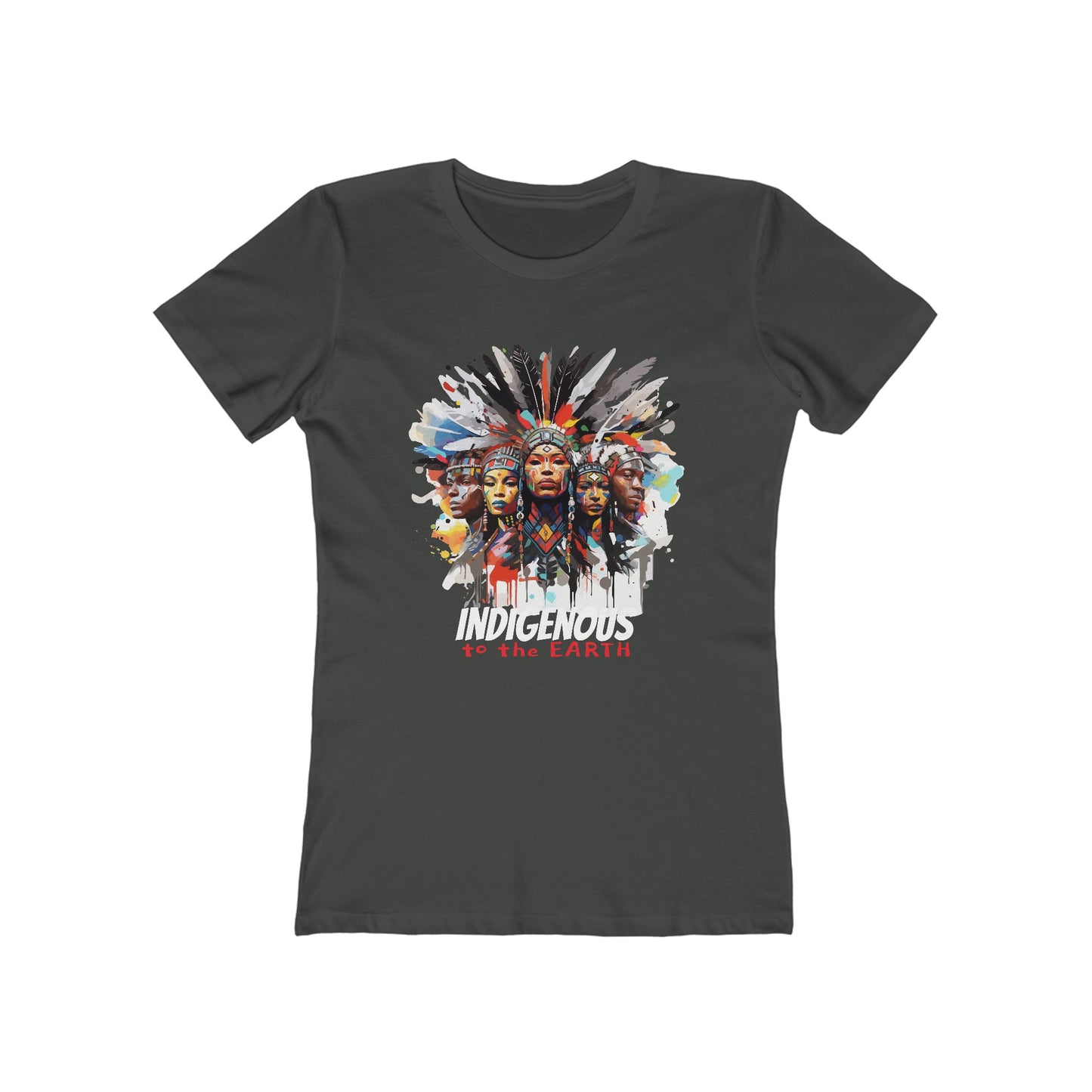 Indigenous to the earth (BELLE T-SHIRT, GIRLS, WOMEN)