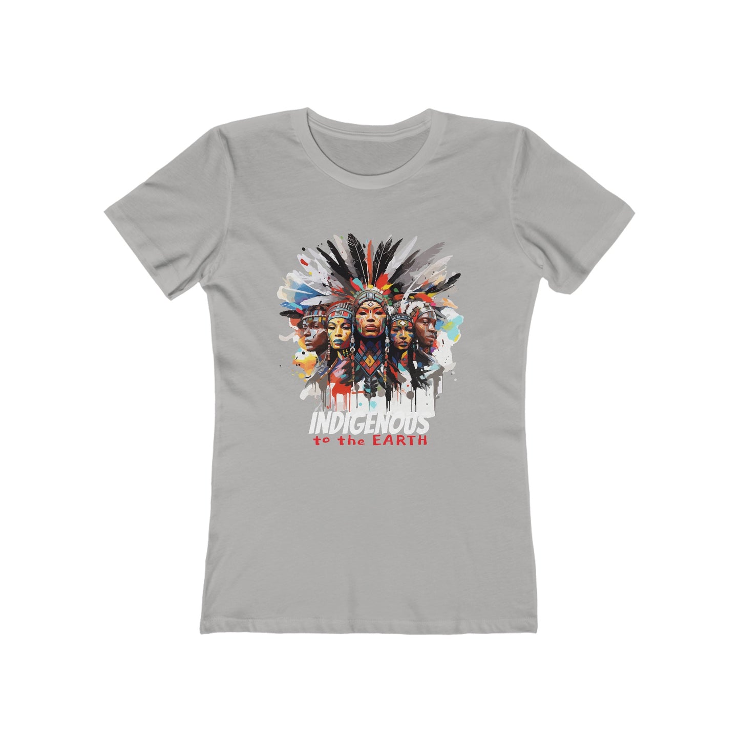 Indigenous to the earth (BELLE T-SHIRT, GIRLS, WOMEN)