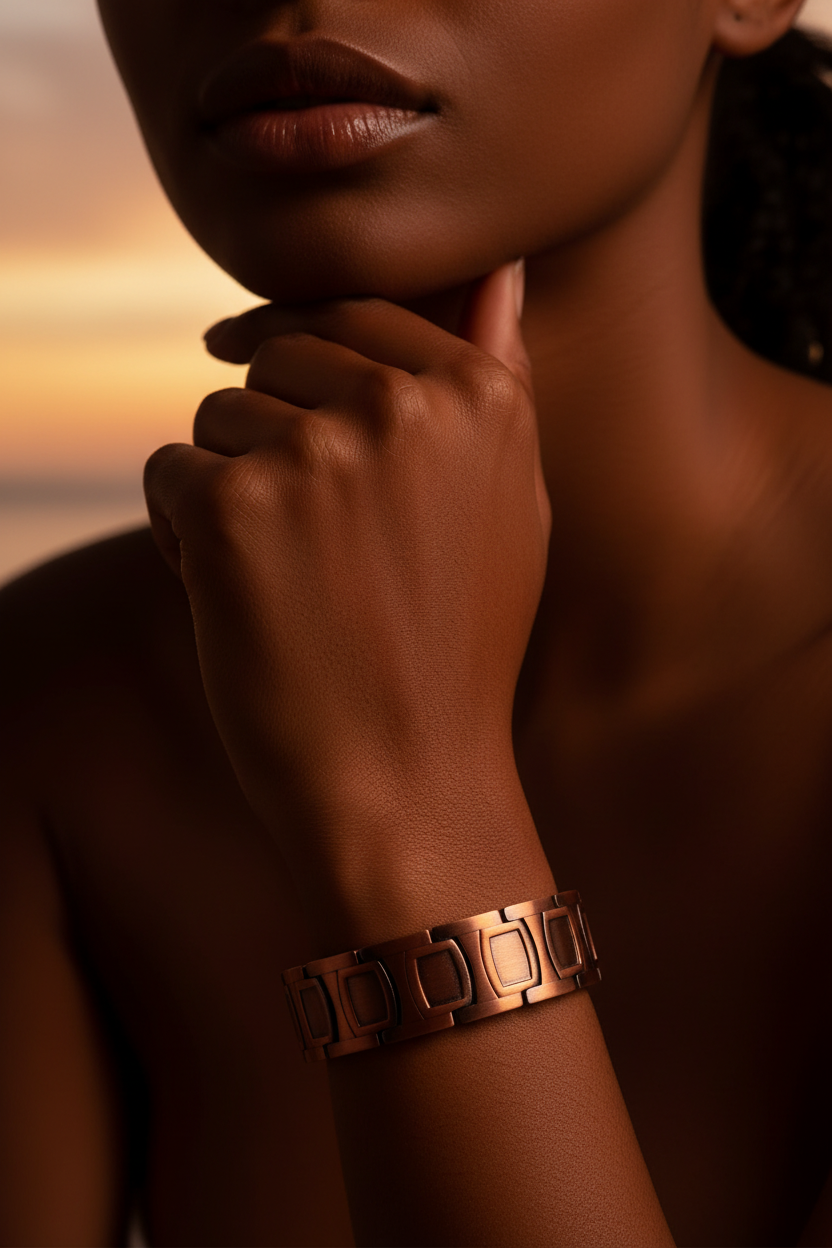 Sacred Tea Copper Magnetic Bracelet