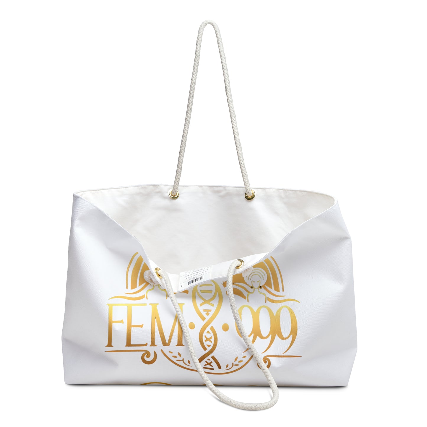 Femi-999 SEAL LOGO Oversized Tote Bag