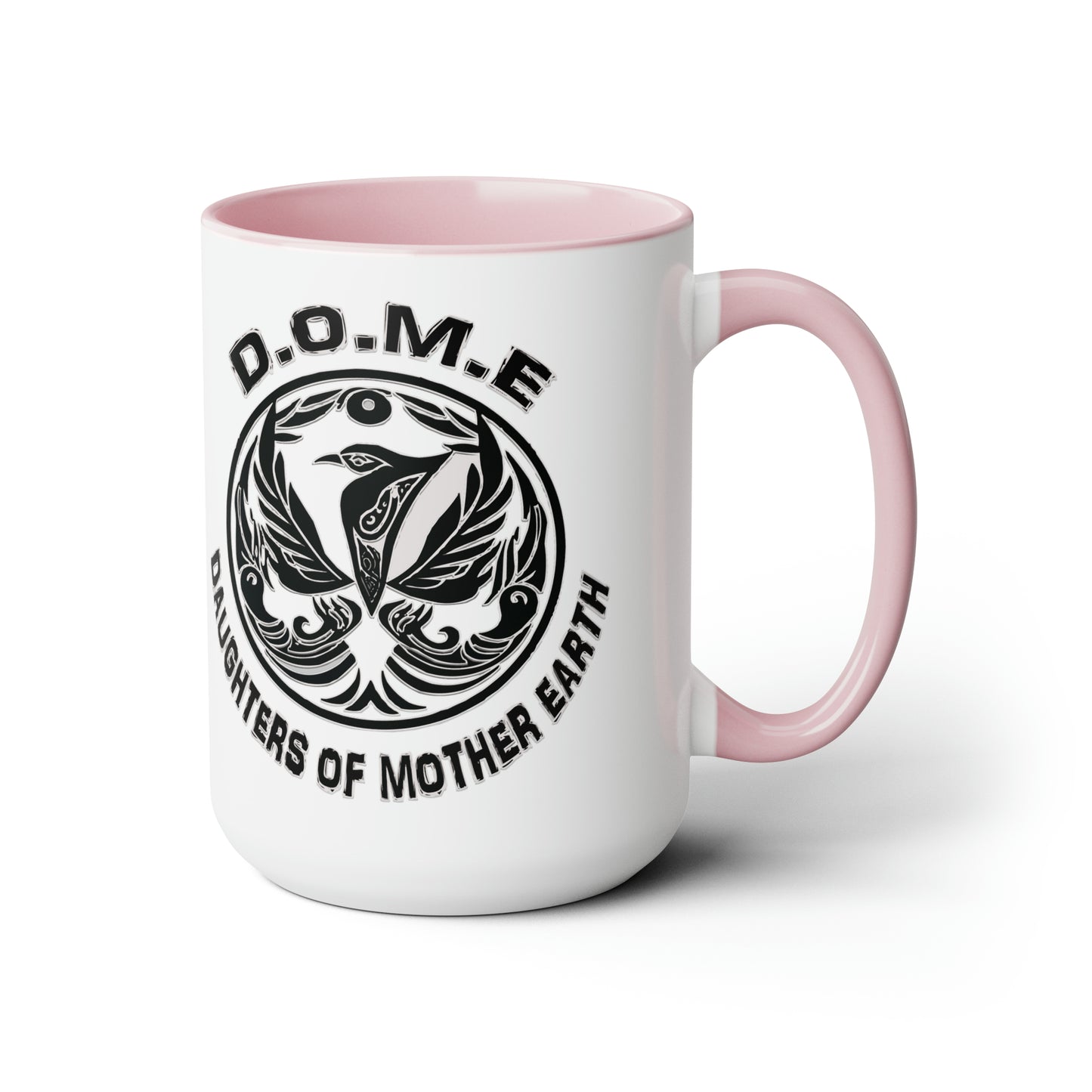 D.O.M.E Two-Tone Coffee Mugs, 15oz