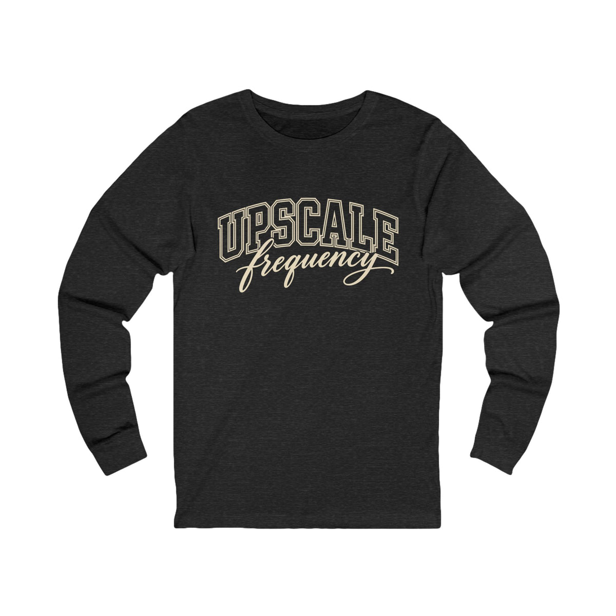Upscale Frequency Graphic Long Sleeve Tee