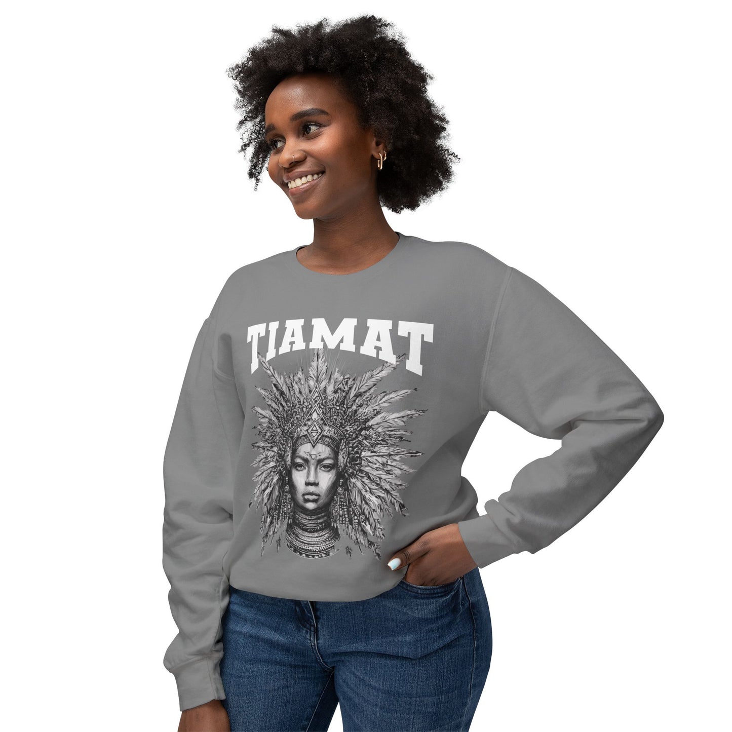 Tiamat Rising Crewneck Sweatshirt — 'Her Daughters Have Awakened'
