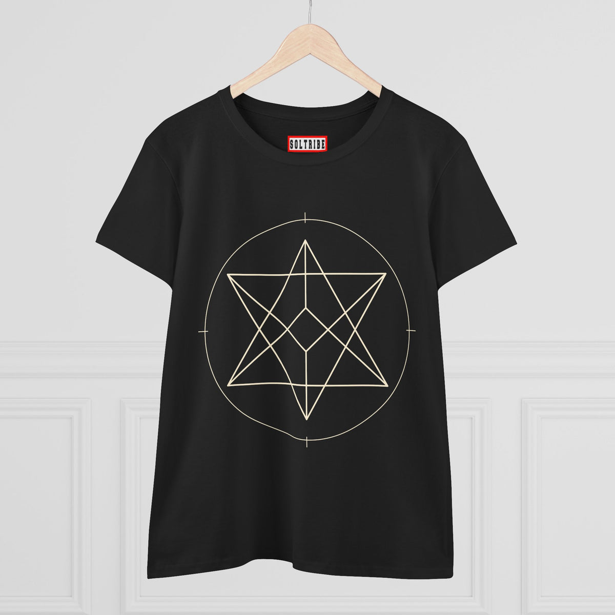 Women's Sacred Geometry Merkaba T-Shirt