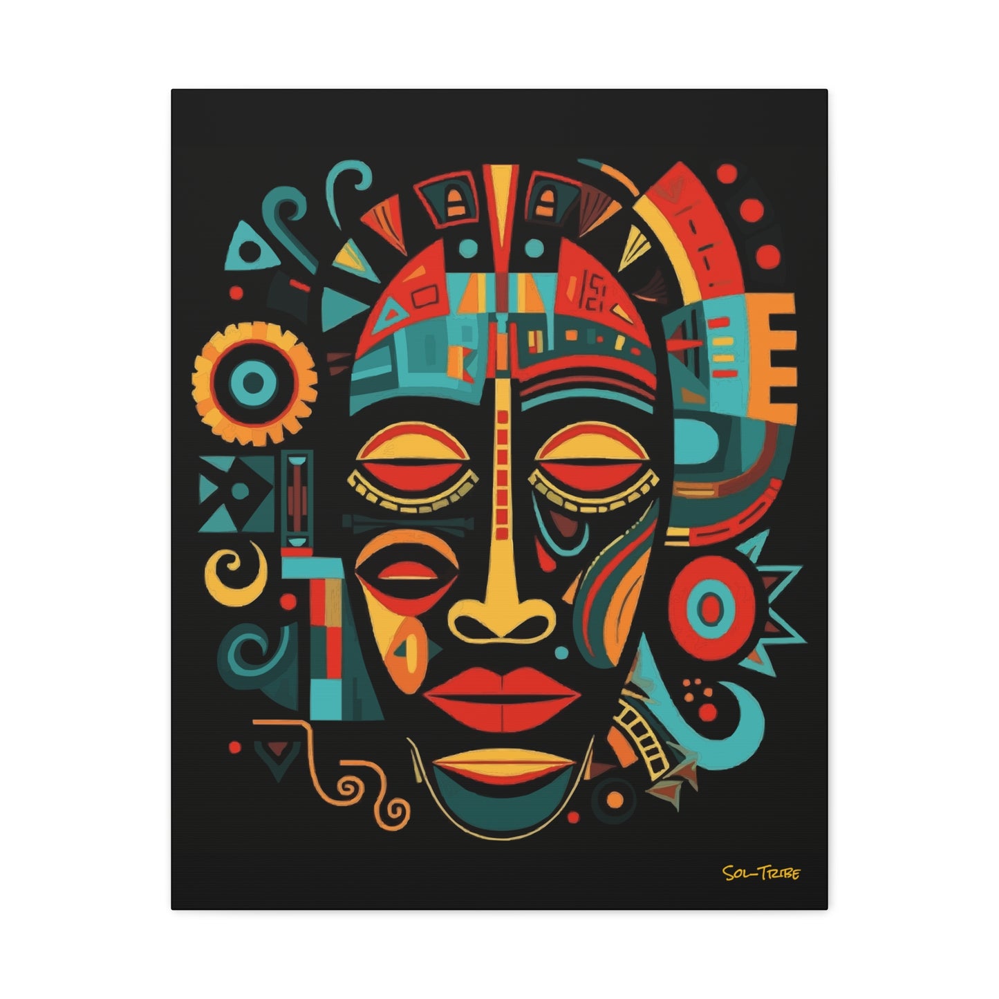 TRIBAL MASK Canvas