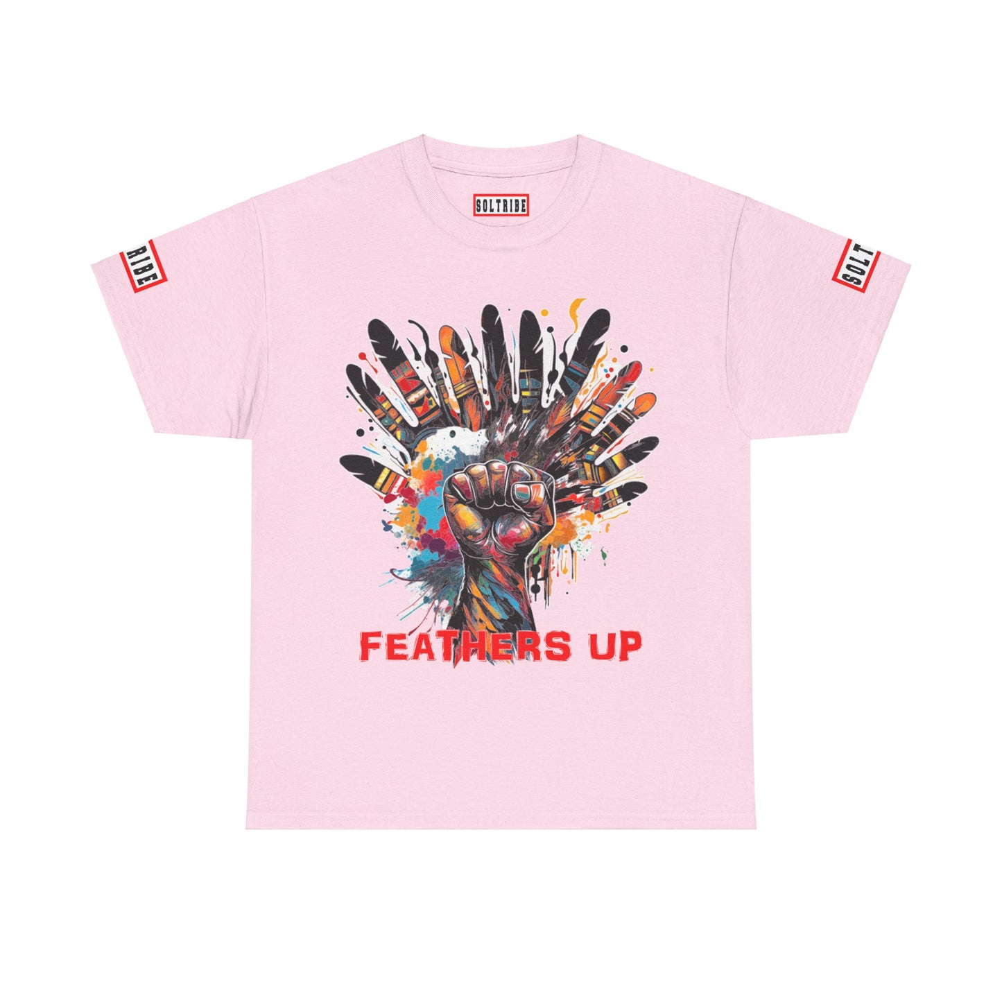 FEATHERS UP! T-SHIRT