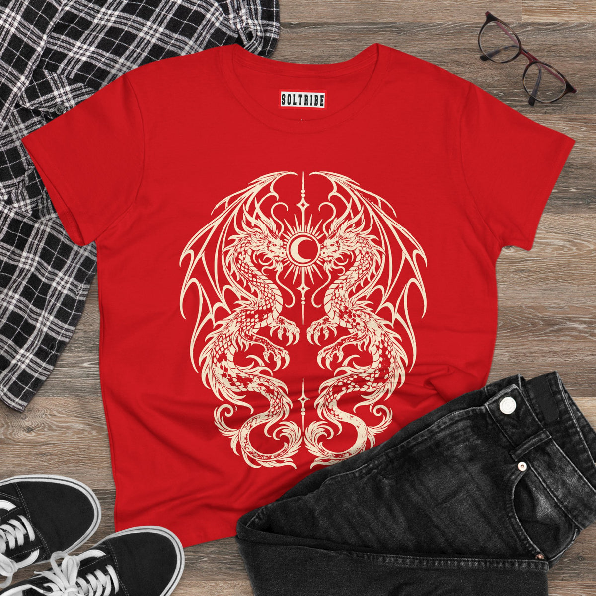 Sacred Twin Dragons T-Shirt