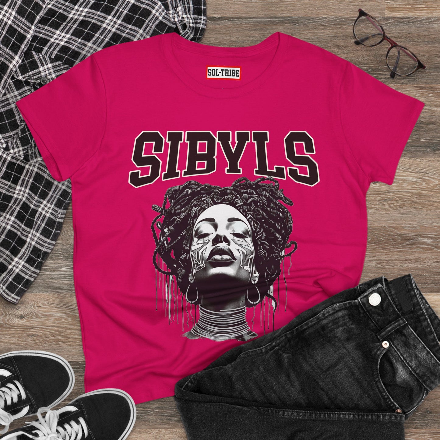 SIBYLS Women's Graphic Tee - Empowering Design for Everyday Wear