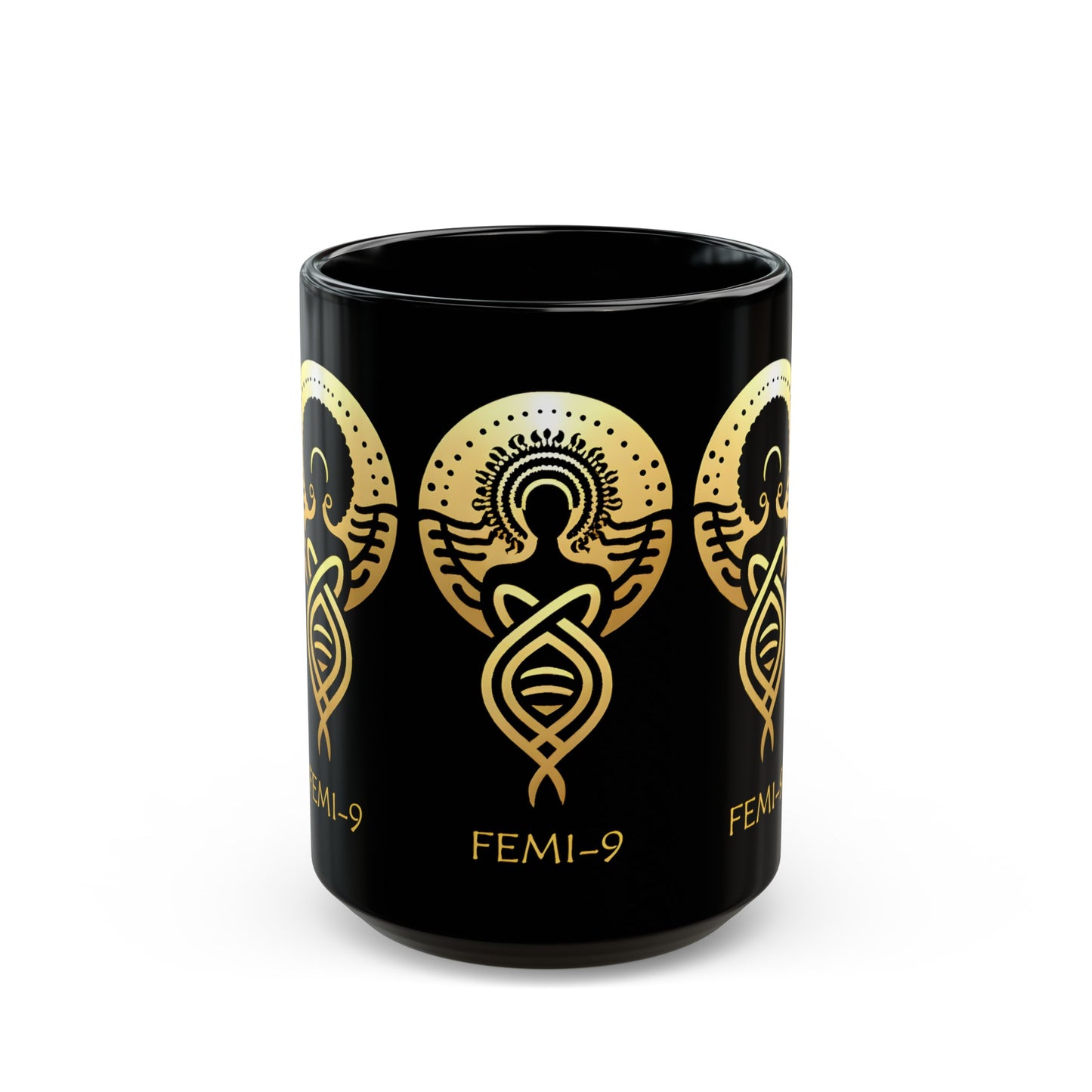 FEMI-999 Black Mug (15oz)