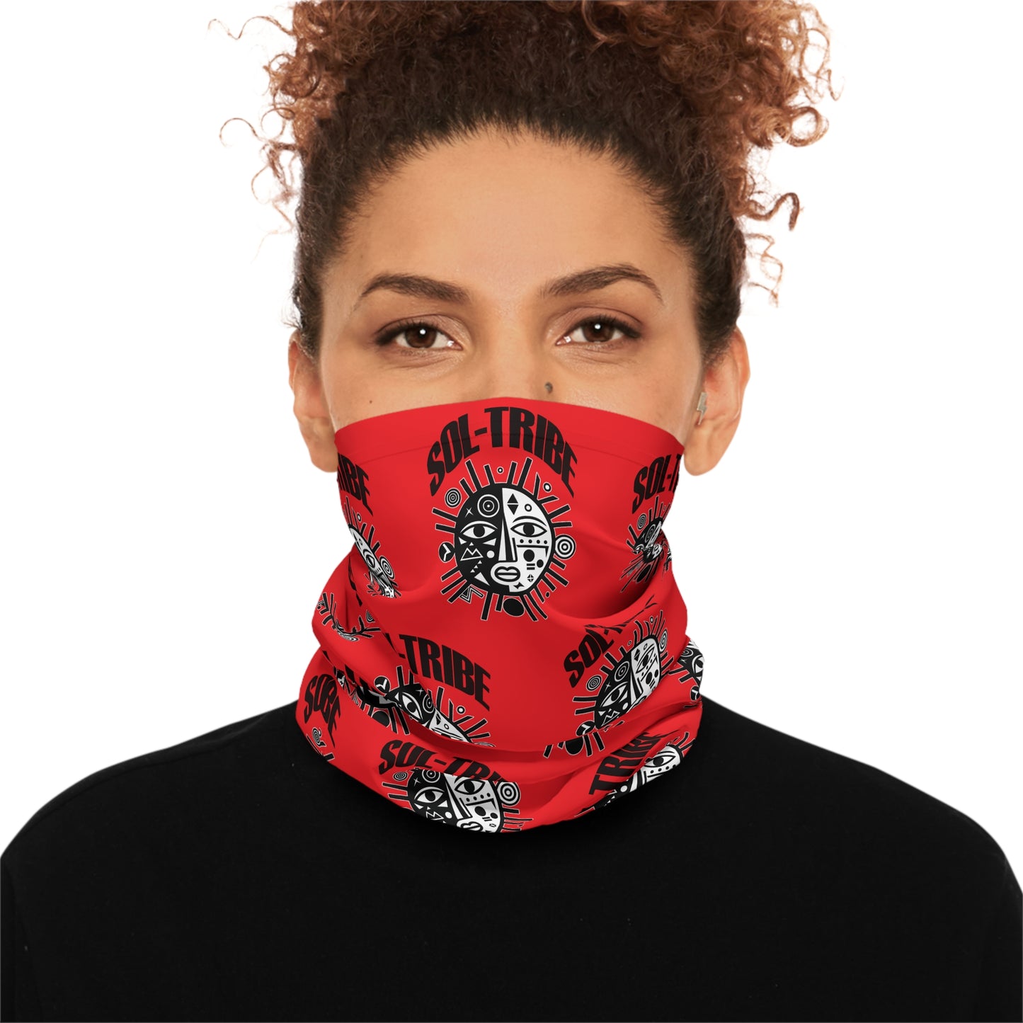 SOL-TRIBE Lightweight Neck Gaiter (RED)