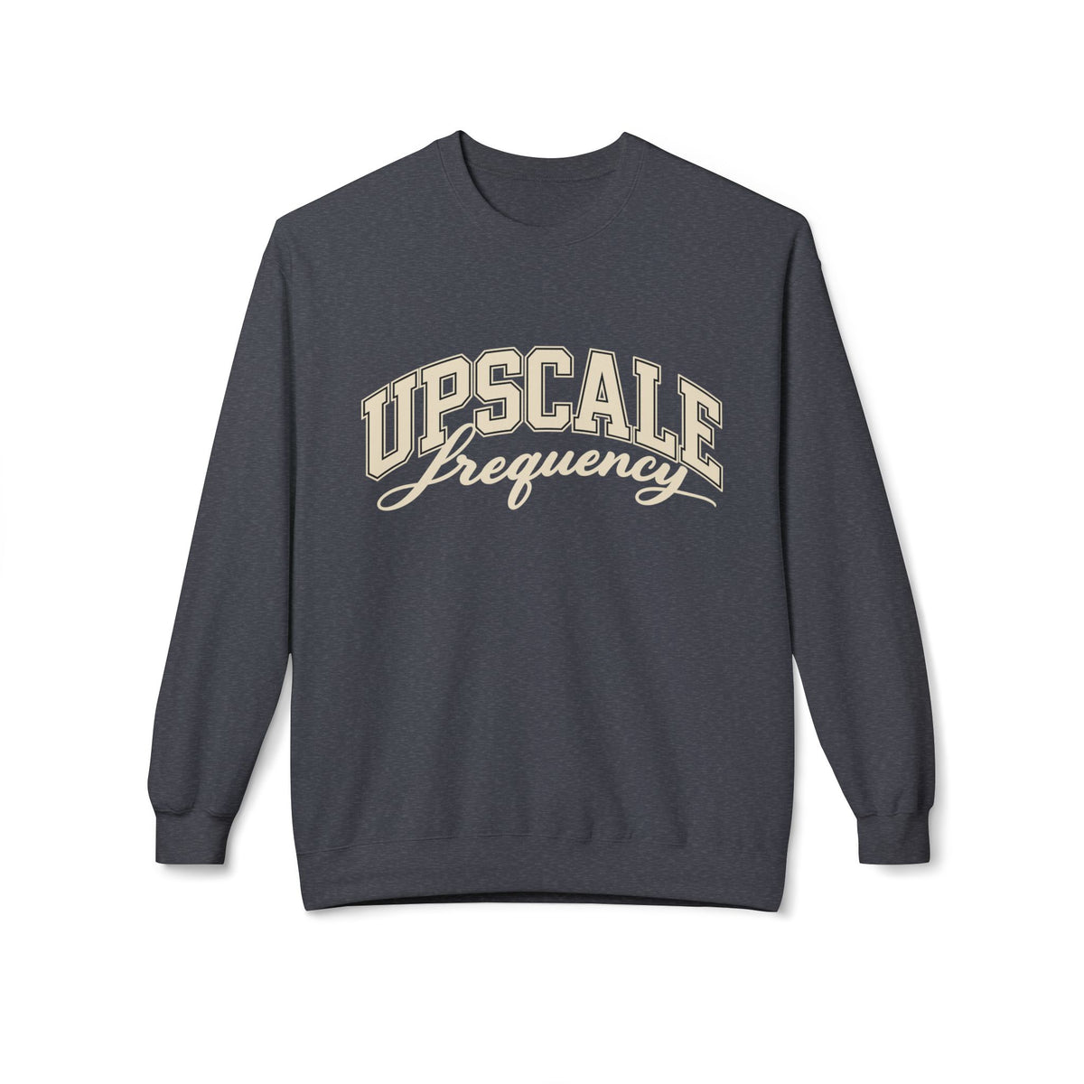 Upscale Frequency style 2 Fleece Crewneck Sweatshirt