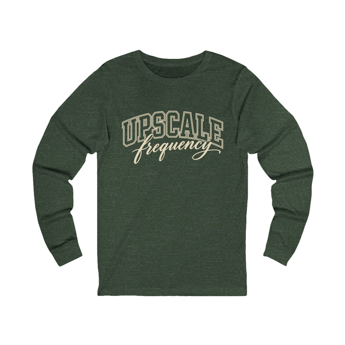 Upscale Frequency Graphic Long Sleeve Tee