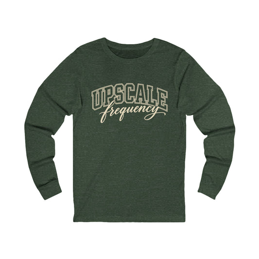 Upscale Frequency Graphic Long Sleeve Tee