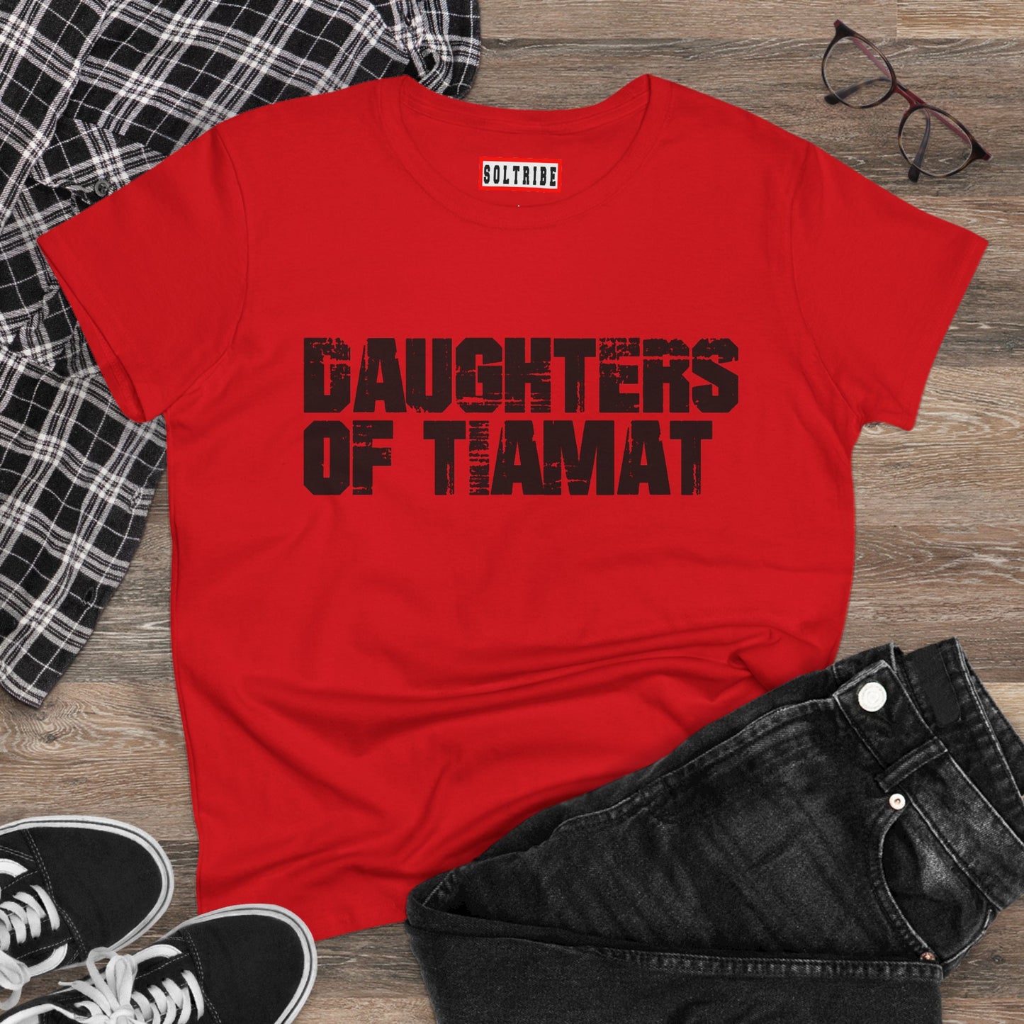 DAUGHTERS OF TIAMAT Women's Midweight Cotton Tee