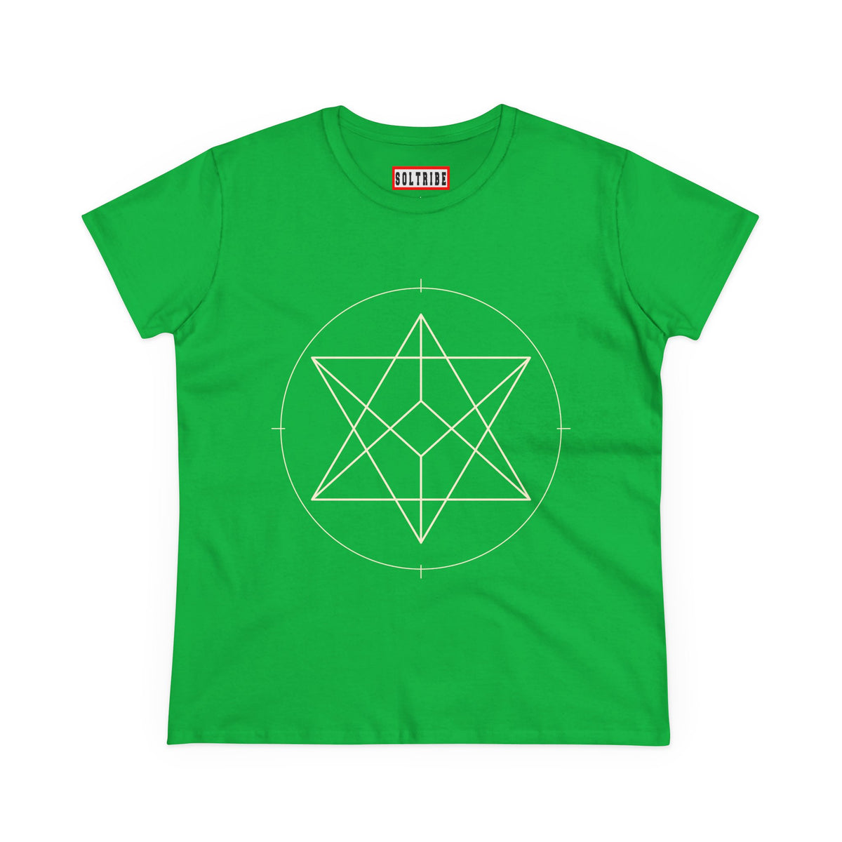 Women's Sacred Geometry Merkaba T-Shirt