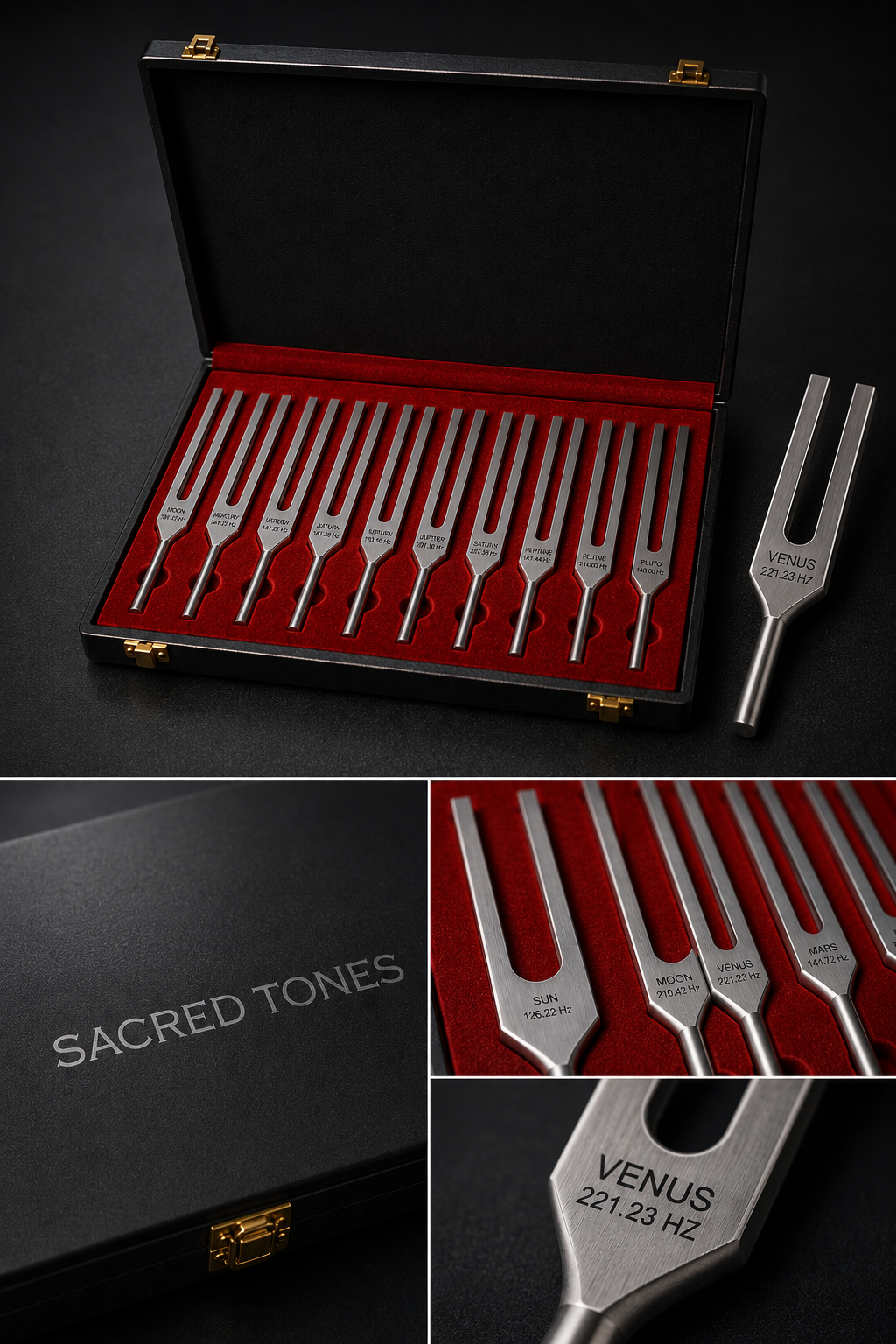 SACRED TONES PLANETARY TUNING FORKS