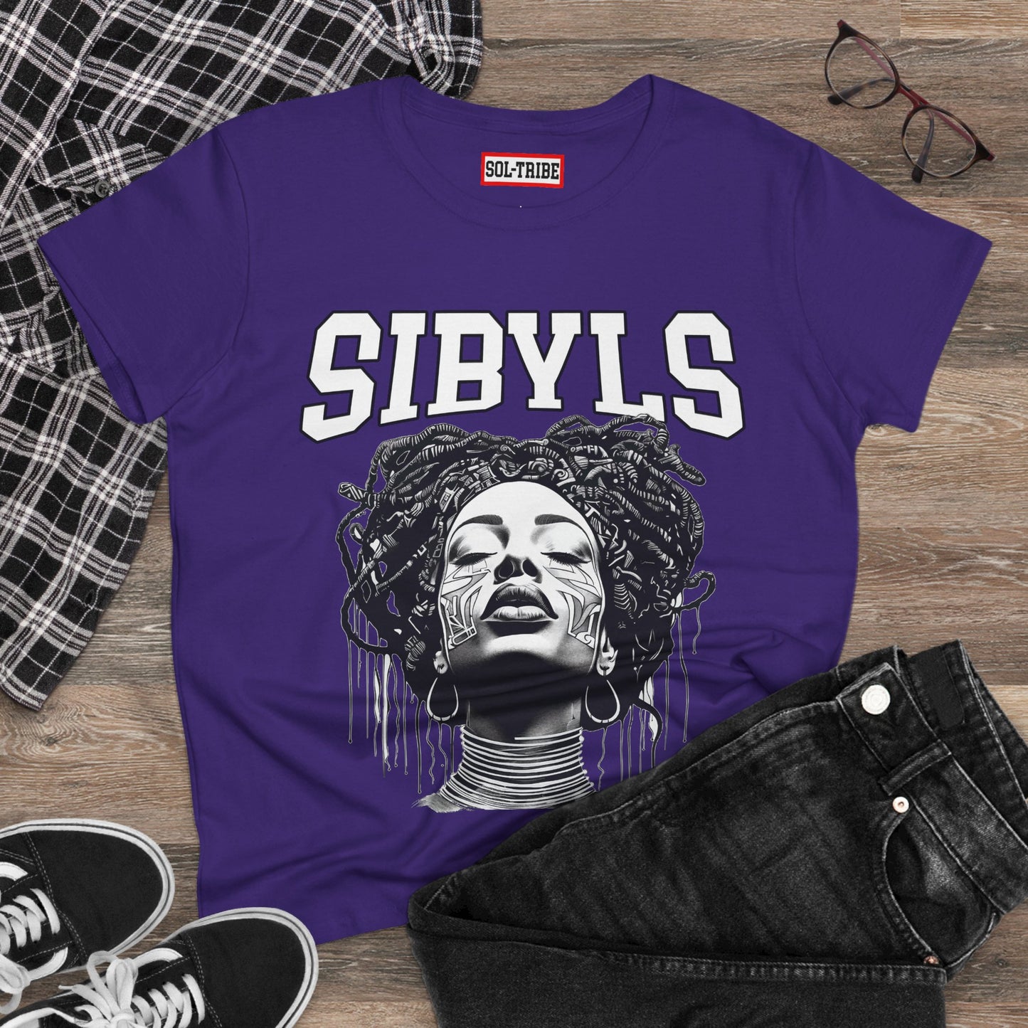 SIBYLS Women's Graphic Tee - Empowering Design for Everyday Wear
