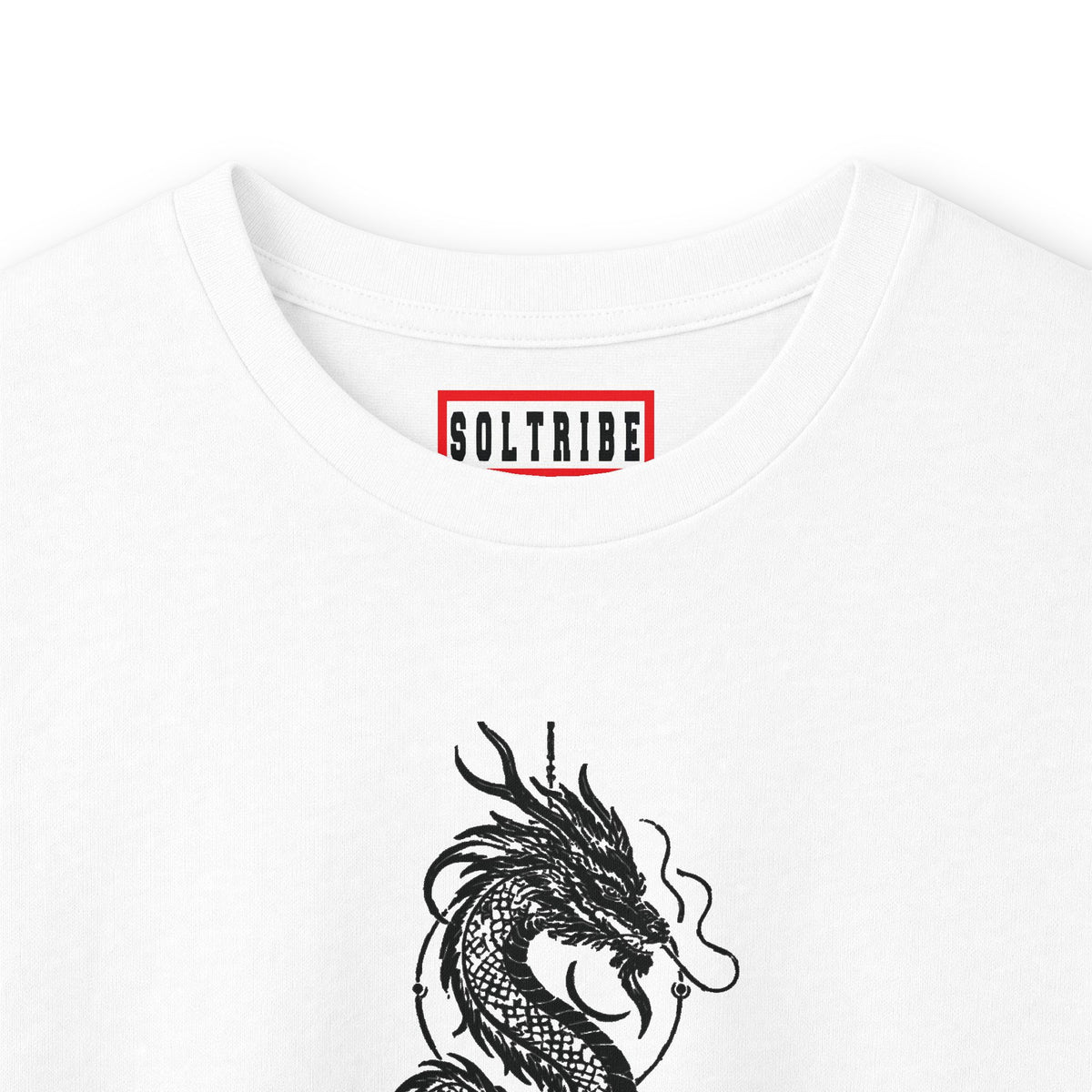 Unisex Dragon Skeleton Long Sleeve Tee
