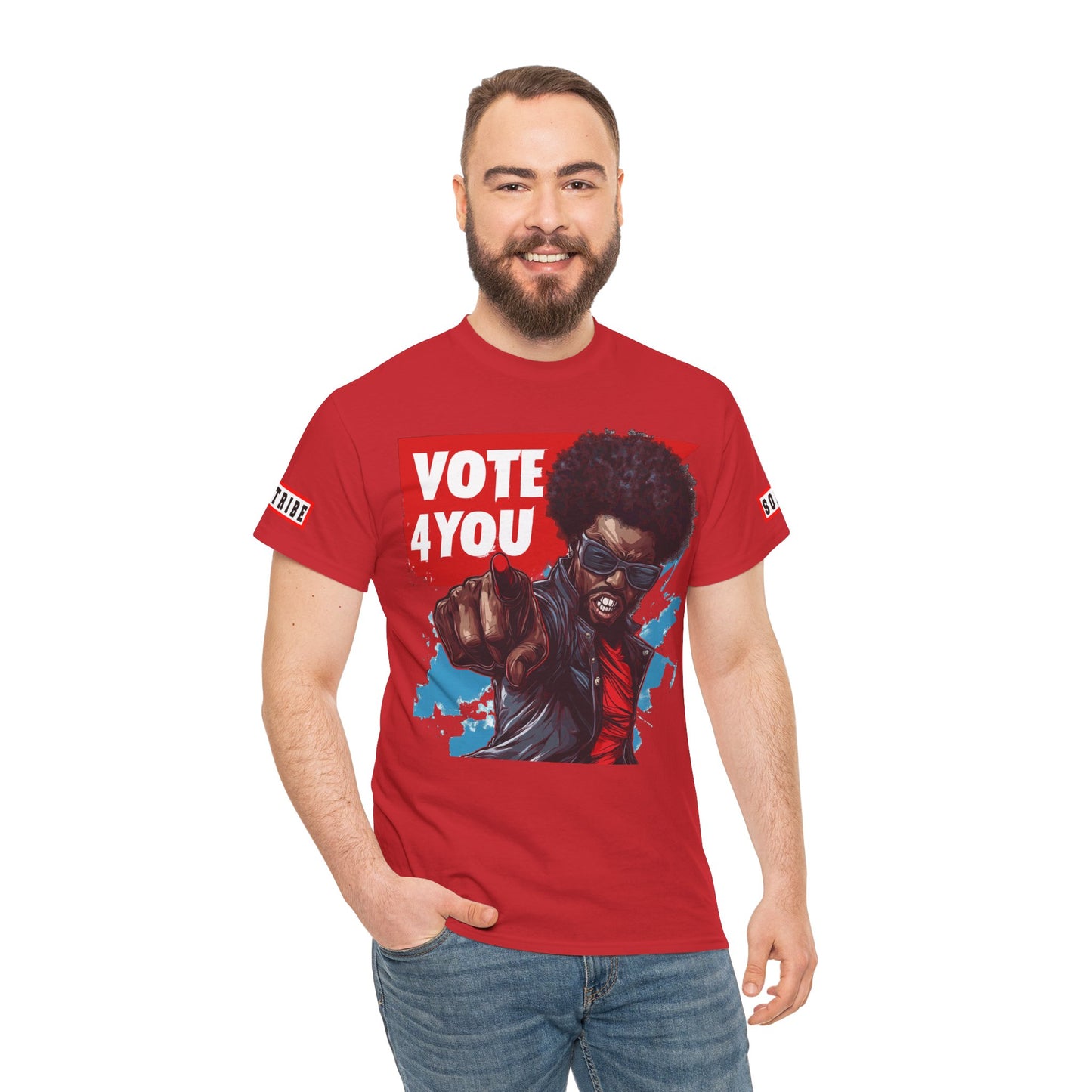 VOTE 4 YOUT T-SHIRT (bro man)