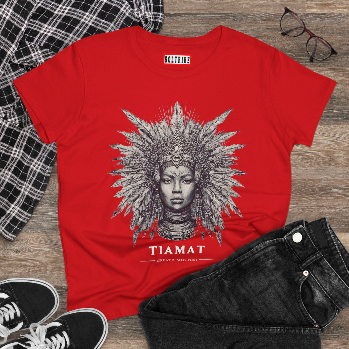 TIAMAT Women's Midweight Cotton Tee