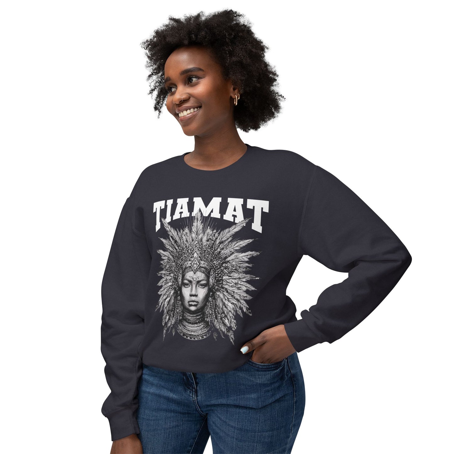 Tiamat Rising Crewneck Sweatshirt — 'Her Daughters Have Awakened'