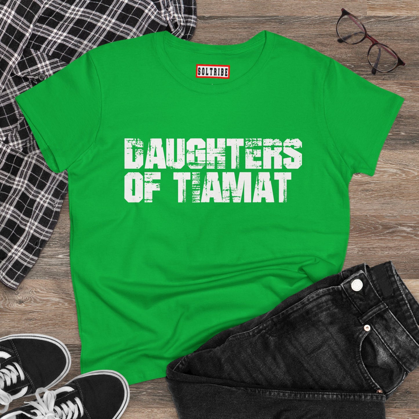 DAUGHTERS OF TIAMAT Women's Midweight Cotton Tee