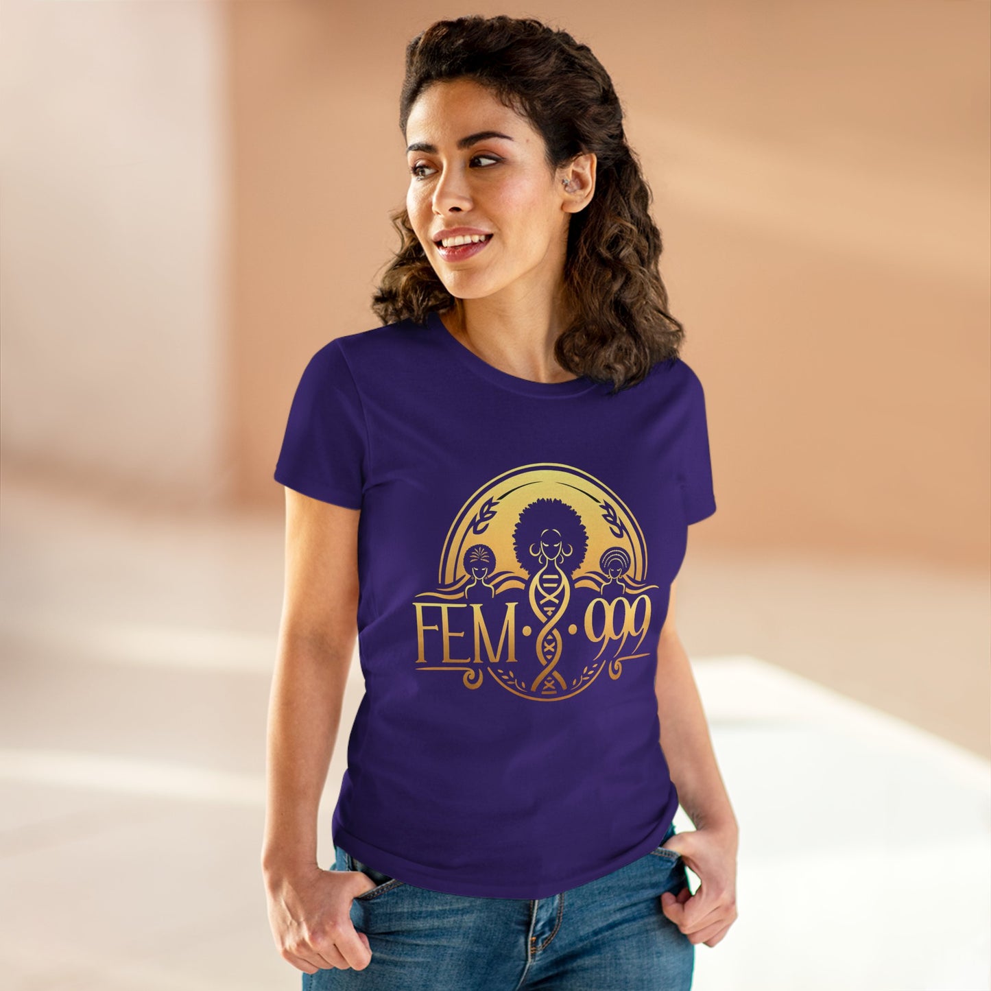FEMI-999 SEAL Women's Midweight Cotton Tee