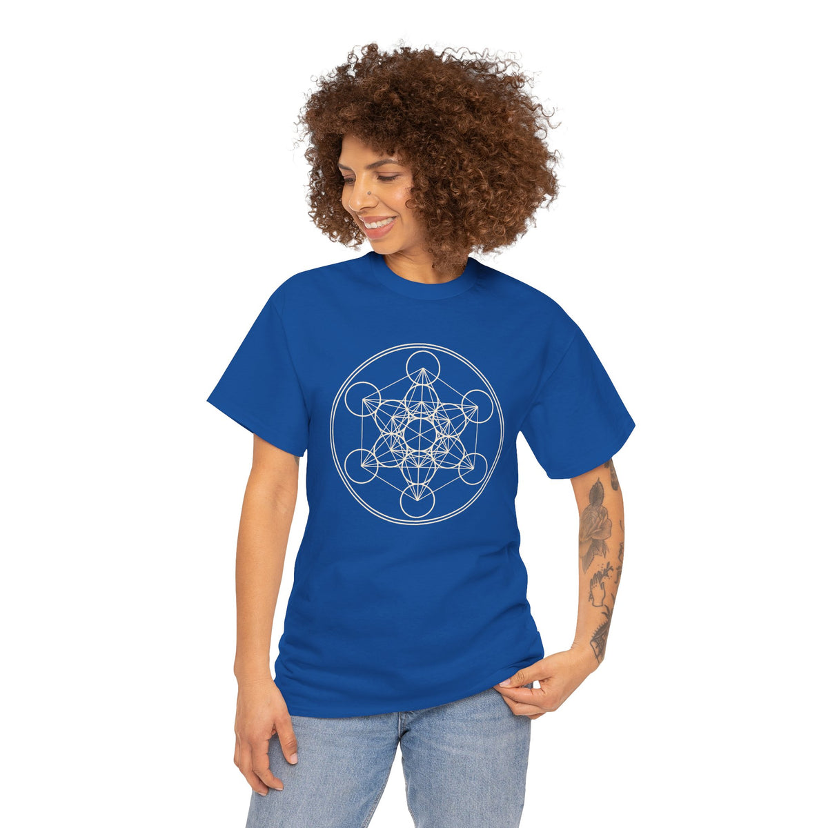 Sacred Geometry Metatron’s Cube T-Shirt