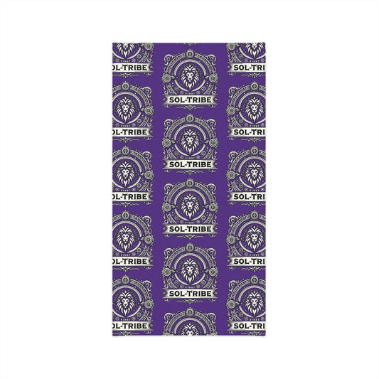 SOL TRIBE Midweight Neck Gaiter/ Head Wrap (purple)