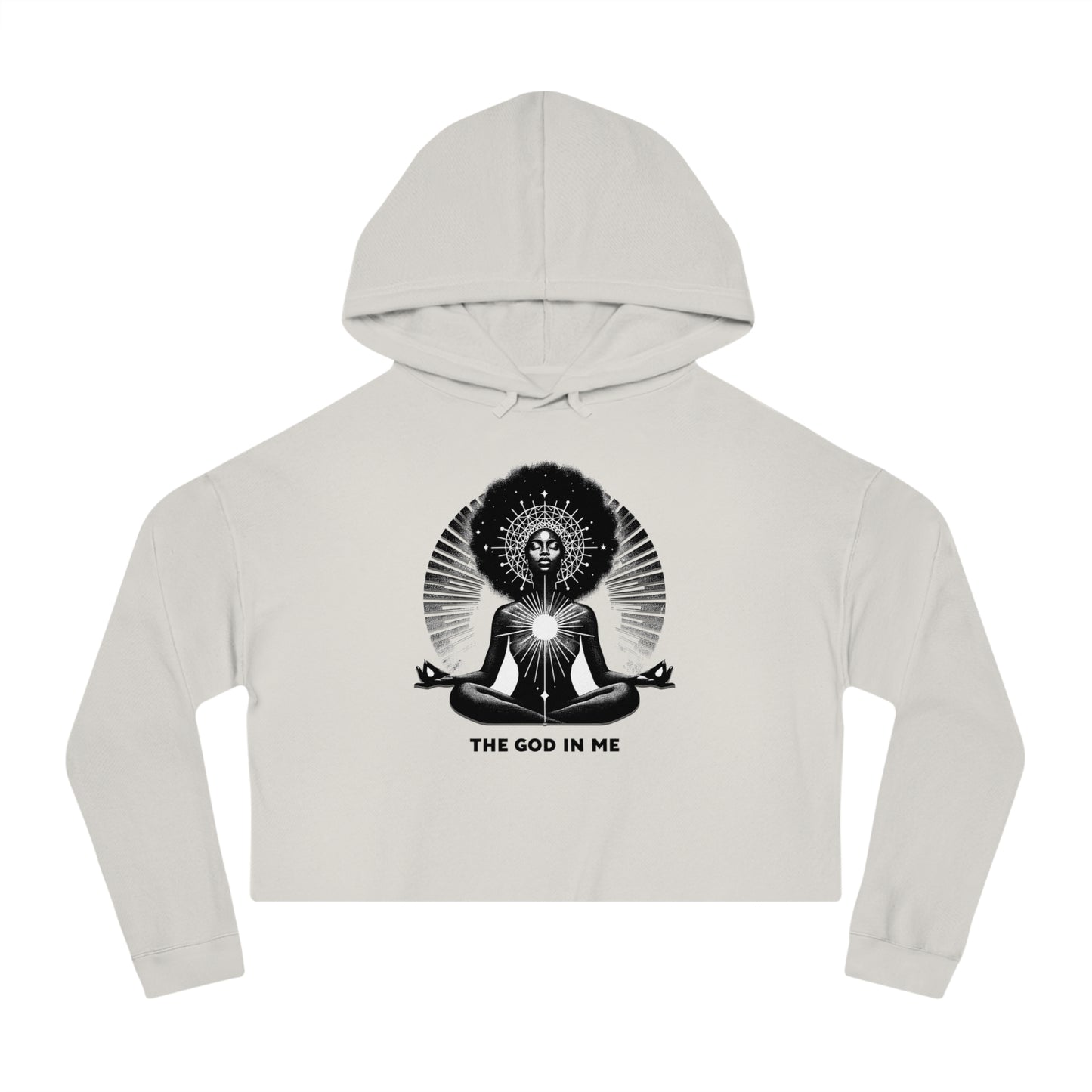 Cropped Hoodie - GOD IN ME