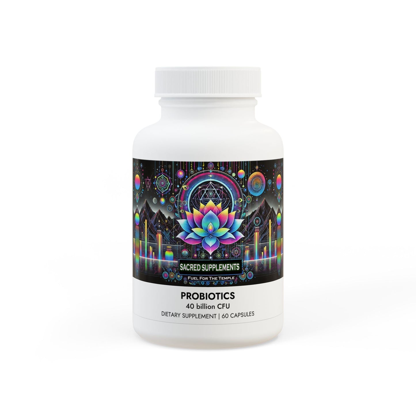 Sacred Probiotics Supplement (60 Capsules)