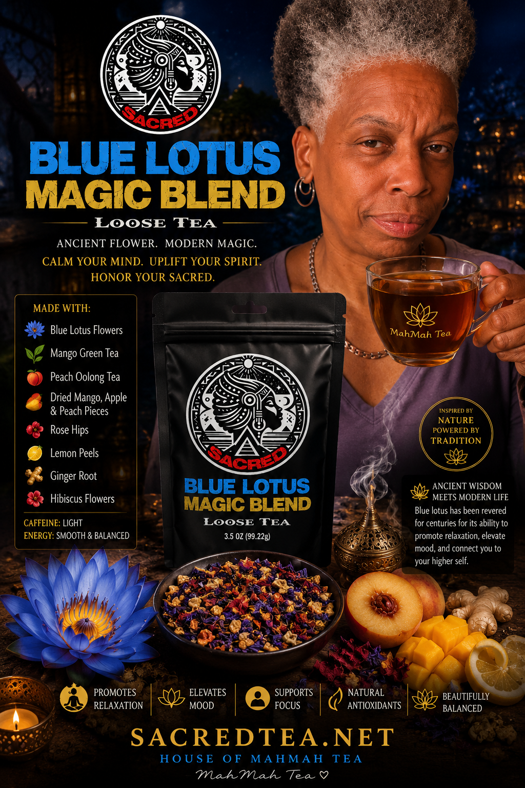 BLUE LOTUS MAGIC BLEND🌸