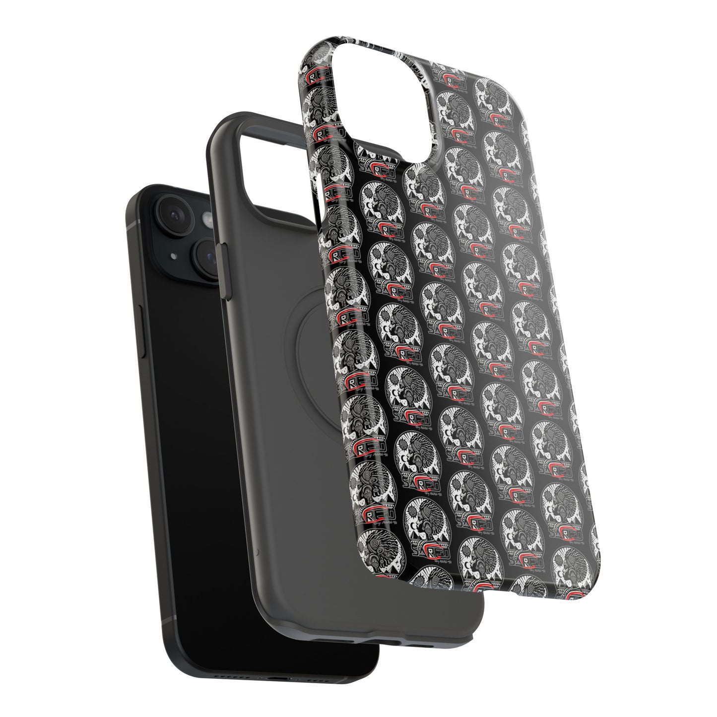 Sacred Tea Impact-Resistant Phone Cases (black)