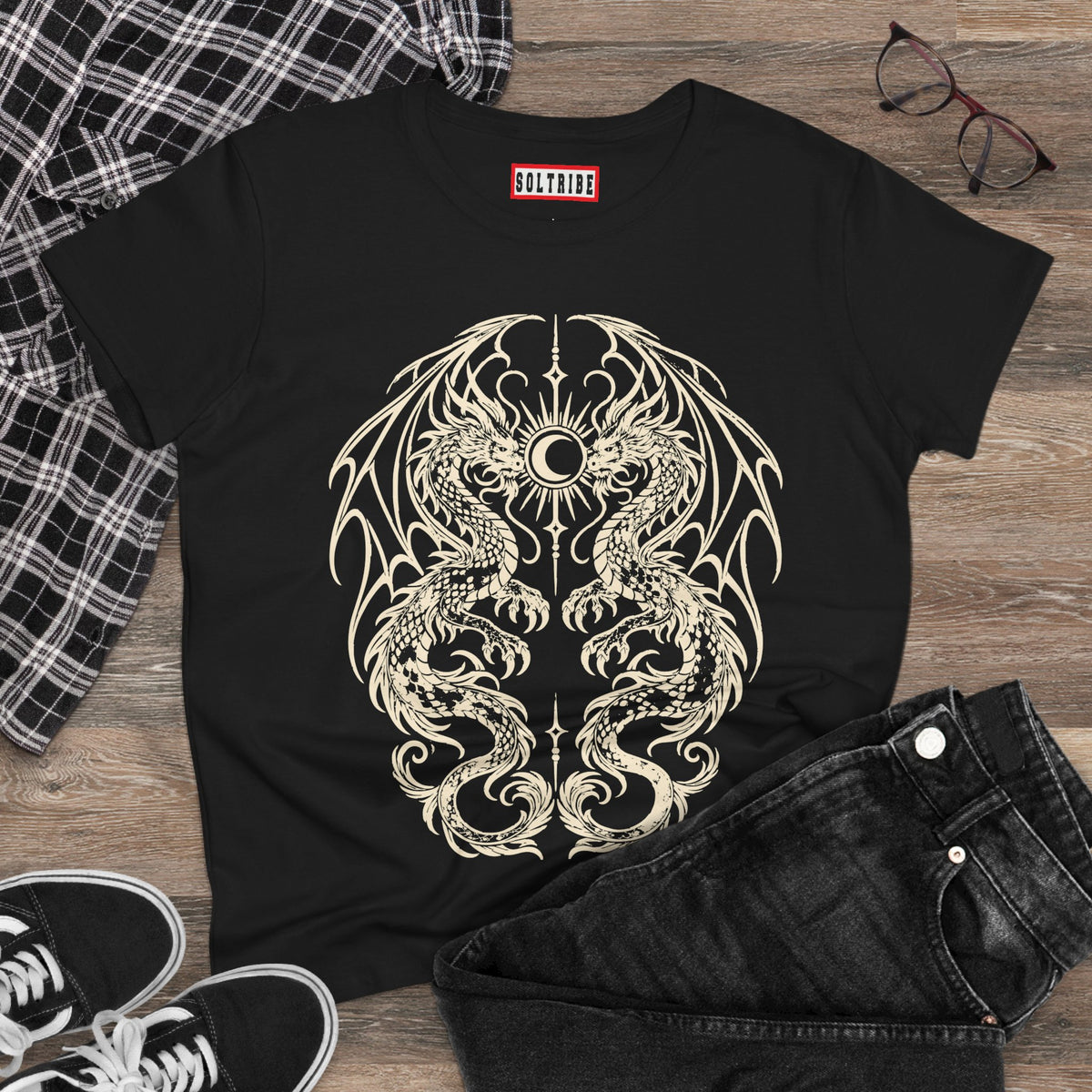 Sacred Twin Dragons T-Shirt