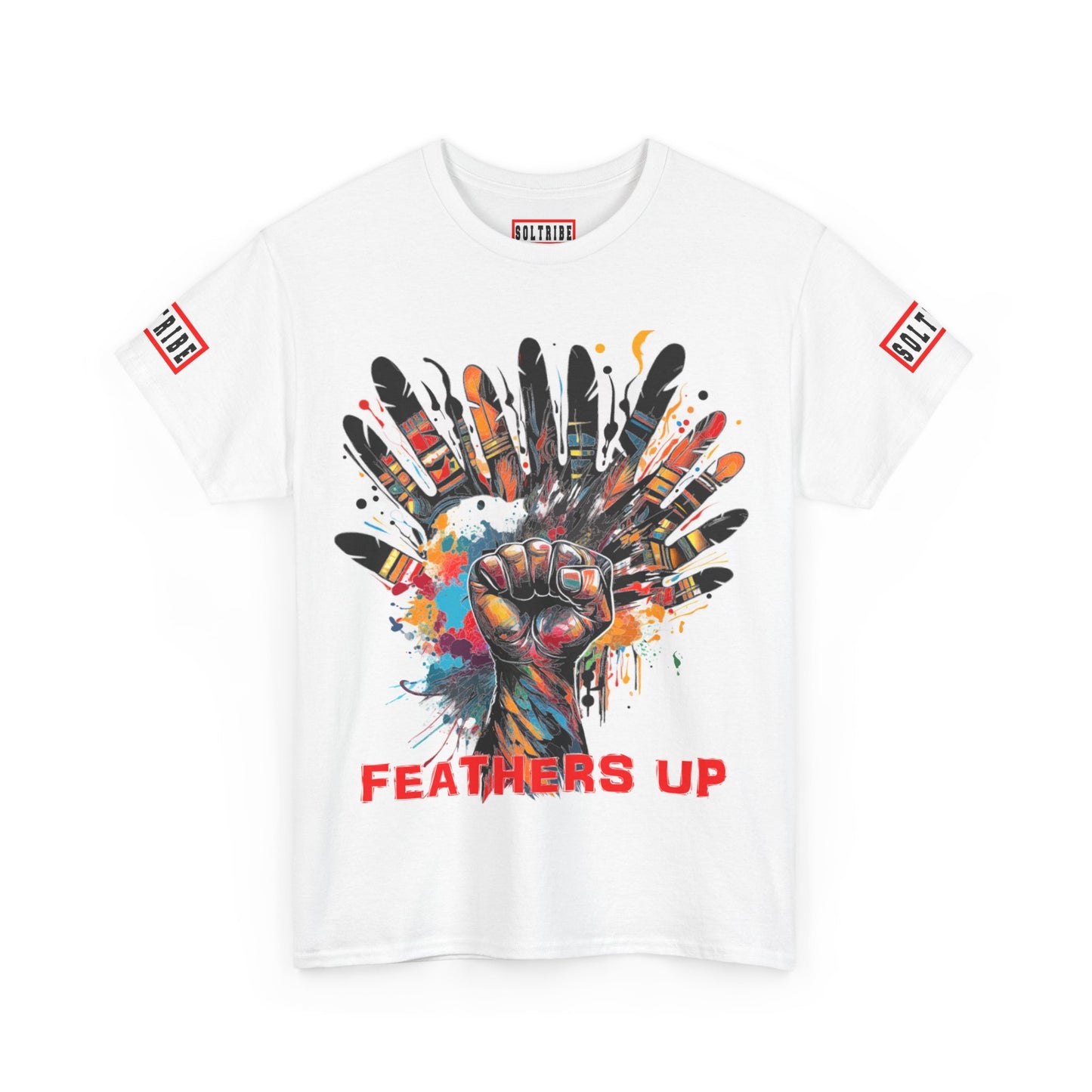 FEATHERS UP! T-SHIRT