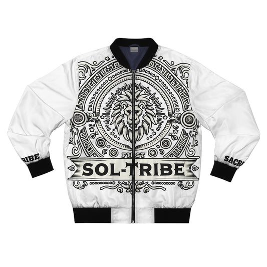 SOL TRIBE SEAL Bomber Jacket (white)