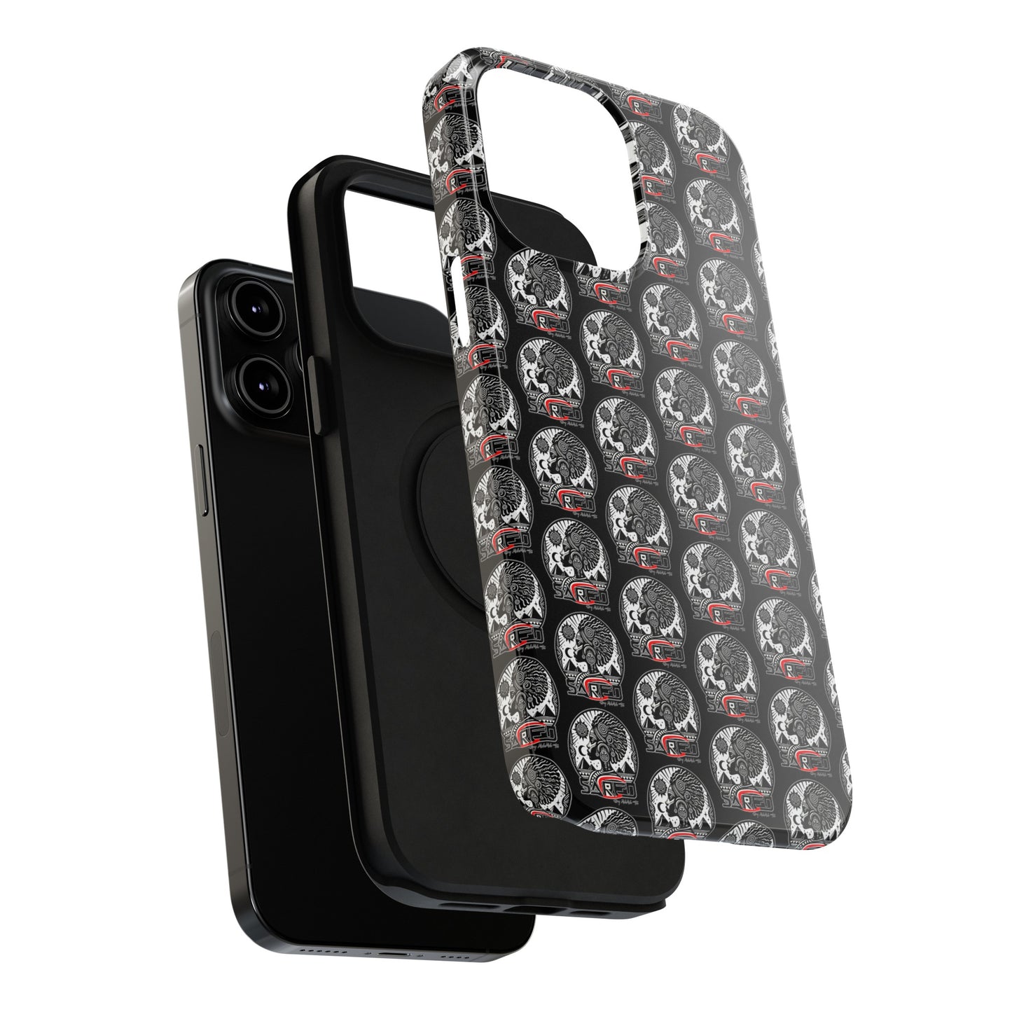 Sacred Tea Impact-Resistant Phone Cases (black)