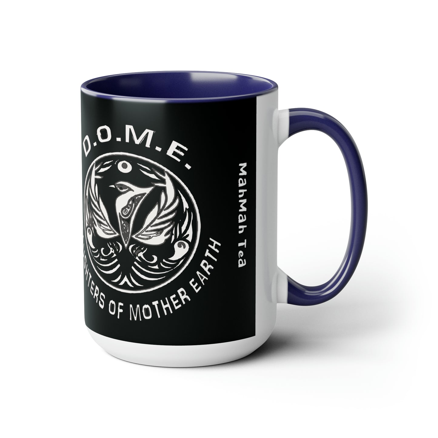 D.O.M.E Two-Tone Coffee Mugs, 15oz