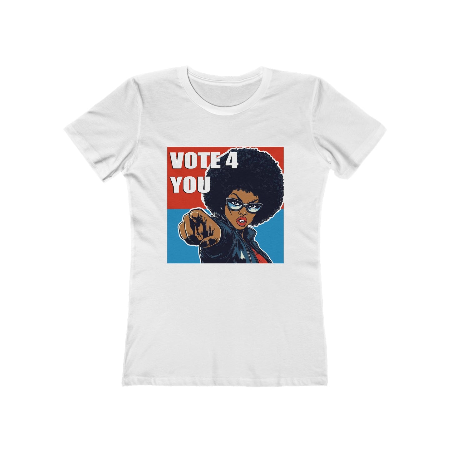 VOTE 4 YOU (BELLE T-SHIRT, GIRLS, WOMEN)