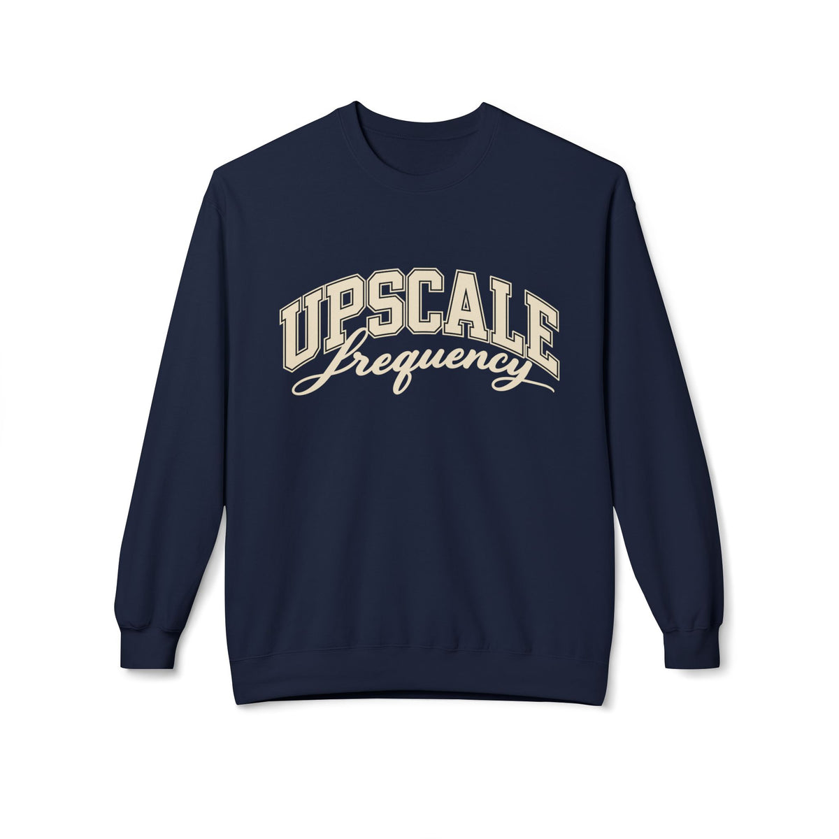 Upscale Frequency style 2 Fleece Crewneck Sweatshirt
